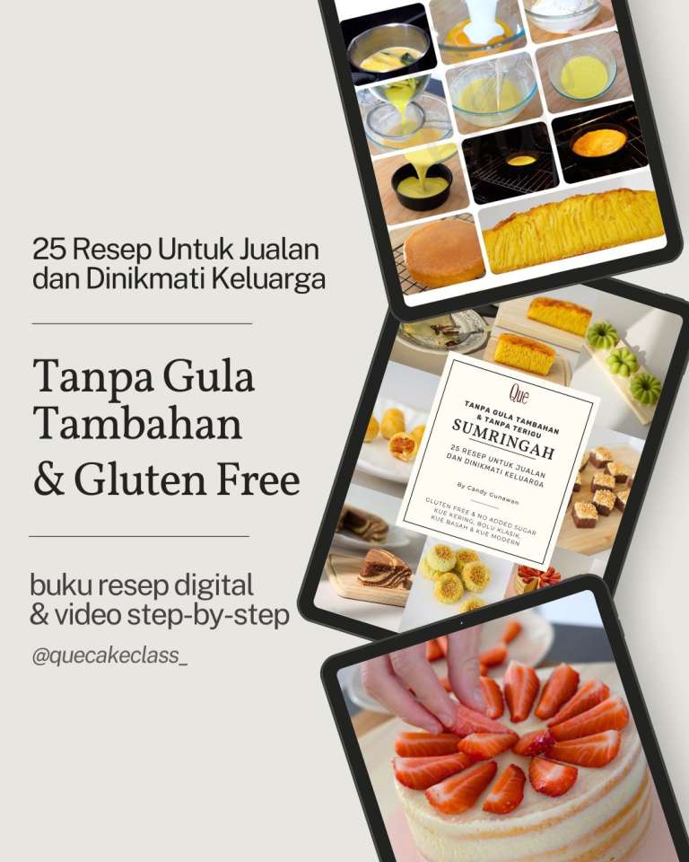 SUMRINGAH: Buku Digital 25 Resep Tanpa Gula Tambahan & Bebas Gluten - foto 1