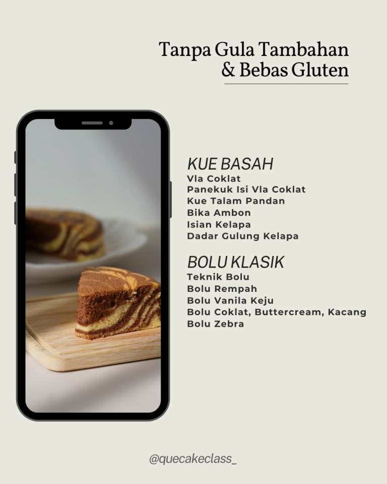 PREMIUM SUMRINGAH: Buku Digital 25 Resep Tanpa Gula Tambahan & Bebas Gluten + Video Tutorial Singkat - foto 3